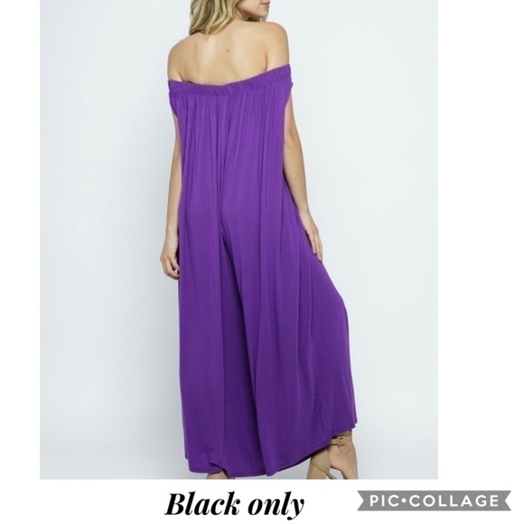 Black Off The Shoulders Jumper - Picture 2 of 5